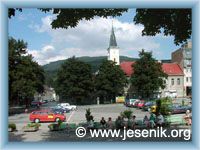 Jeseník - Stadtplatz