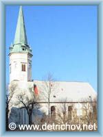 Dětřichov - Kirche