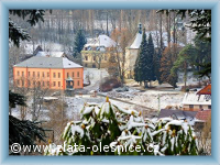 Zlatá Olešnice im Winter