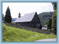 Kleine Kirche in Kryštofovo Údolí