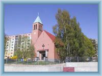 Die Kirche in Mšeno