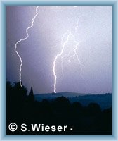 Gewitter in Strážný