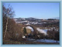 Křižlice im Winter