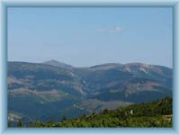 Berg Luční hora - Blick von der Wiese Pančavská louka
