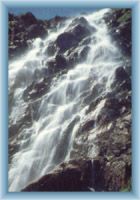 Wasserfall Labský vodopád