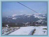 Blick vom Berg Přední Planina