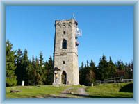 Berg Přední Žalý - Aussichtsturm