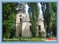 Kirche im Blatno Dorf