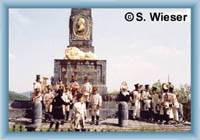 Das Denkmal der österreichischen Heere bei Chlumec
