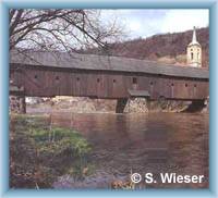 Das Technische Denkmal - die Brücke in Radošov (vor 1986)