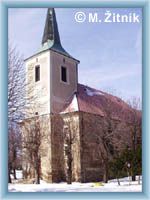 Měděnec - Kirche