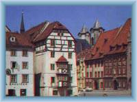 Der Stadtplatz in Eger mit dem 