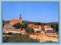 Das Dorf Skalná