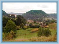 Velichov und Berg Liščí vrch