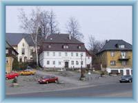 Stadtplatz in Chřibská