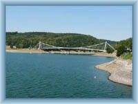 Brücke über die Bucht Švýcarská zátoka