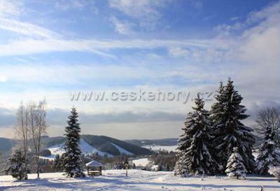 Hütte Poustevna