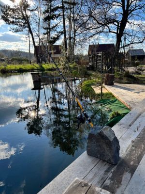 Glamping Jedlová mit Outdoor-Wellness