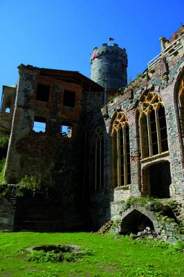 Burg und Schloss Horní hrad Hauenštejn