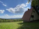 Hütte unter dem Berg Černá hora