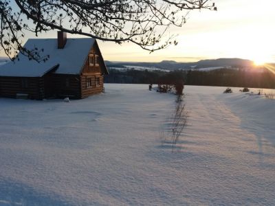 Holzhütte Aneta