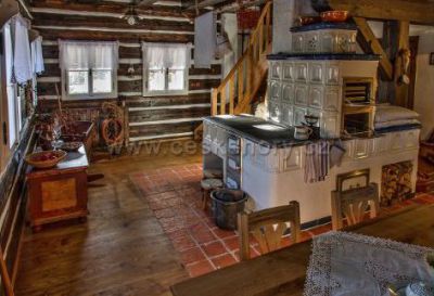 Blockhütte Melánka