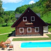 Holzhütte Veverka