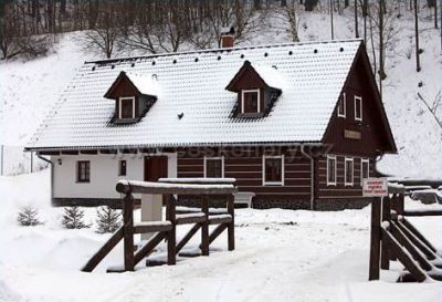 Holzhütte Veverka