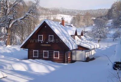 Holzhütte Veverka