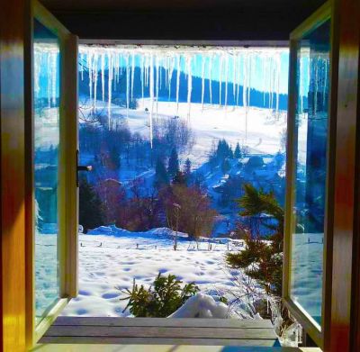 Hütte am Skizentrum Studenov