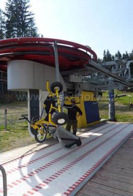 Seilbahn Zlaté Hory - Příčná