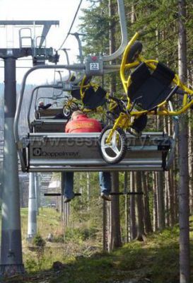 Seilbahn Zlaté Hory - Příčná