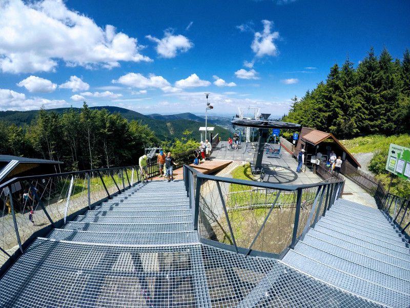 Seilbahn Ráztoka - Pustevny