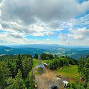 Seilbahn auf den Berg Špičák