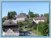 Rtyně Blick auf Stadtzentrum