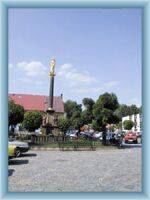 Stadtplatz in Hronov