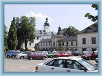 Stadtplatz in Letohrad