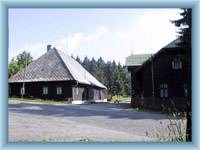 Jägerhaus im Tal Luisino údolí