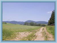 Anblick auf den Berg Ruprechtický Špičák