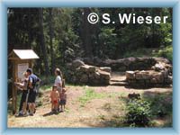 Naturlehrpfad zum Richtplatz oberhalb Bečov