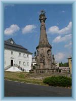 Stadtplatz in Teplá