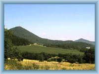 Gipfel Milešovka