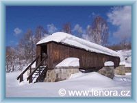 Lenora - Bedeckte Holzbrücke