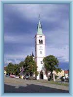 Kirche in Kašperské Hory