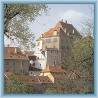Burg Horní hrad in Český Krumlov