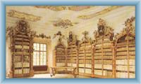 Klosterbibliothek in Vyšší Brod