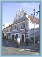 Stadtplatz in Sušice