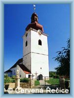 Červená Řečice - Kirche