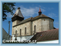 Dačice Kirche
