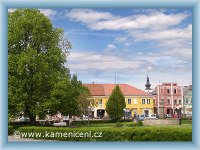 Kamenice nad Lipou - Marktplatz